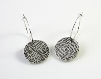 Dotted Line Earrings